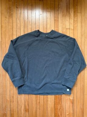 Vuori Restore Organic Cotton Blend French Terry Women’s Gray Sweatshirt Sz. S